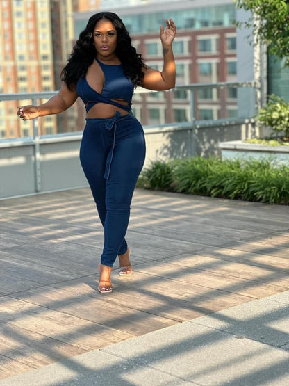 PORSHA | DENIM JUMPER